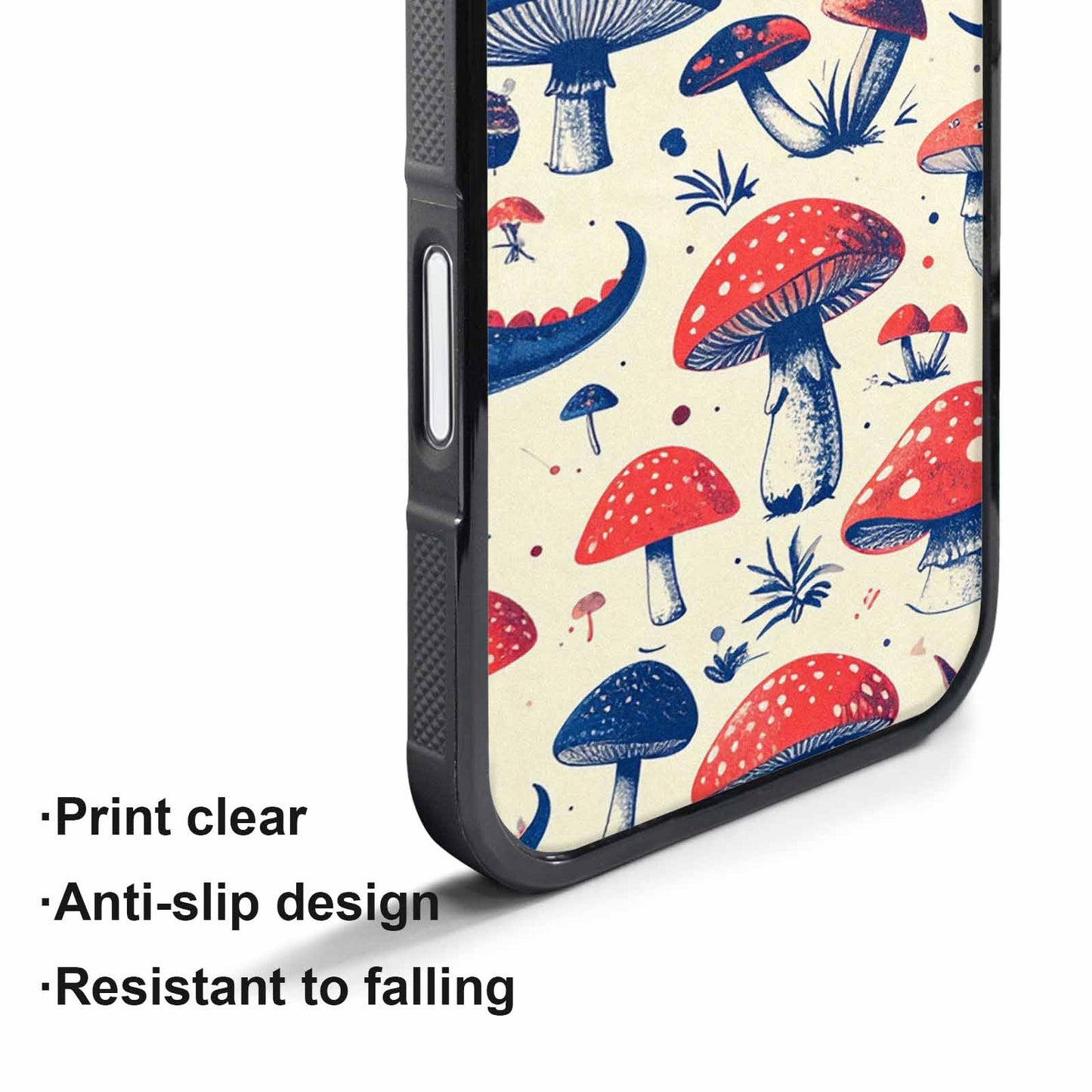 iPhone 17 Air Case — Vintage Dinosaurs Mushroom Retro Vintage, Custom Made Phone Cover