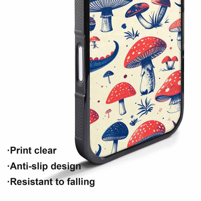 iPhone 17 Air Case — Vintage Dinosaurs Mushroom Retro Vintage, Custom Made Phone Cover