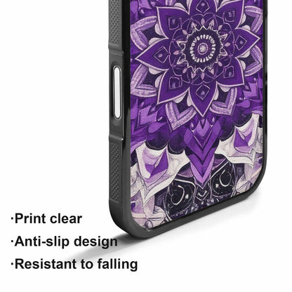 iPhone 17 Case — Small Mandala Pattern, Randomly Floral, Custom Print Case Cover