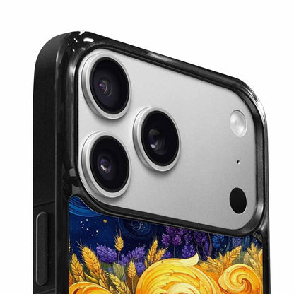 iPhone 17 Pro Case — Small Van Gogh Style Swirl Galaxy, Custom Made Phone Cover