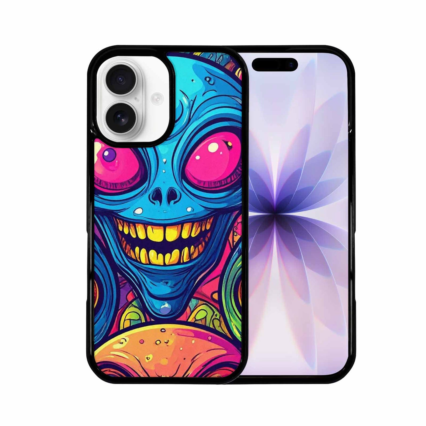 iPhone 17 Case — Alien Ufo Cartoon Art Alien Scifi, Original Design Phone Case