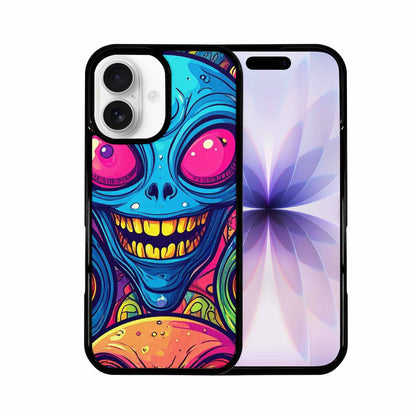 iPhone 17 Case — Alien Ufo Cartoon Art Alien Scifi, Original Design Phone Case
