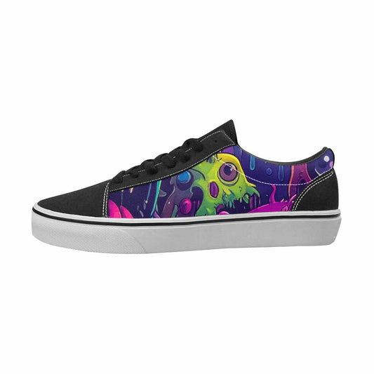 WOMEN'S Monsters Canvas Graphic Print Cottagecore Custom Canvas Shoes