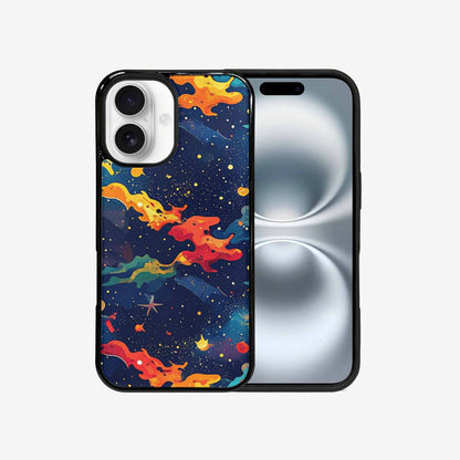iPhone 16 Case — Cosmic Camo Harmony, Custom Print Case Cover