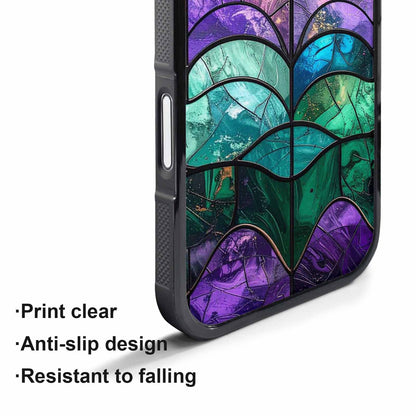 iPhone 17 Pro Case — Distressed Easter Wave Original Art, Custom Phone Case