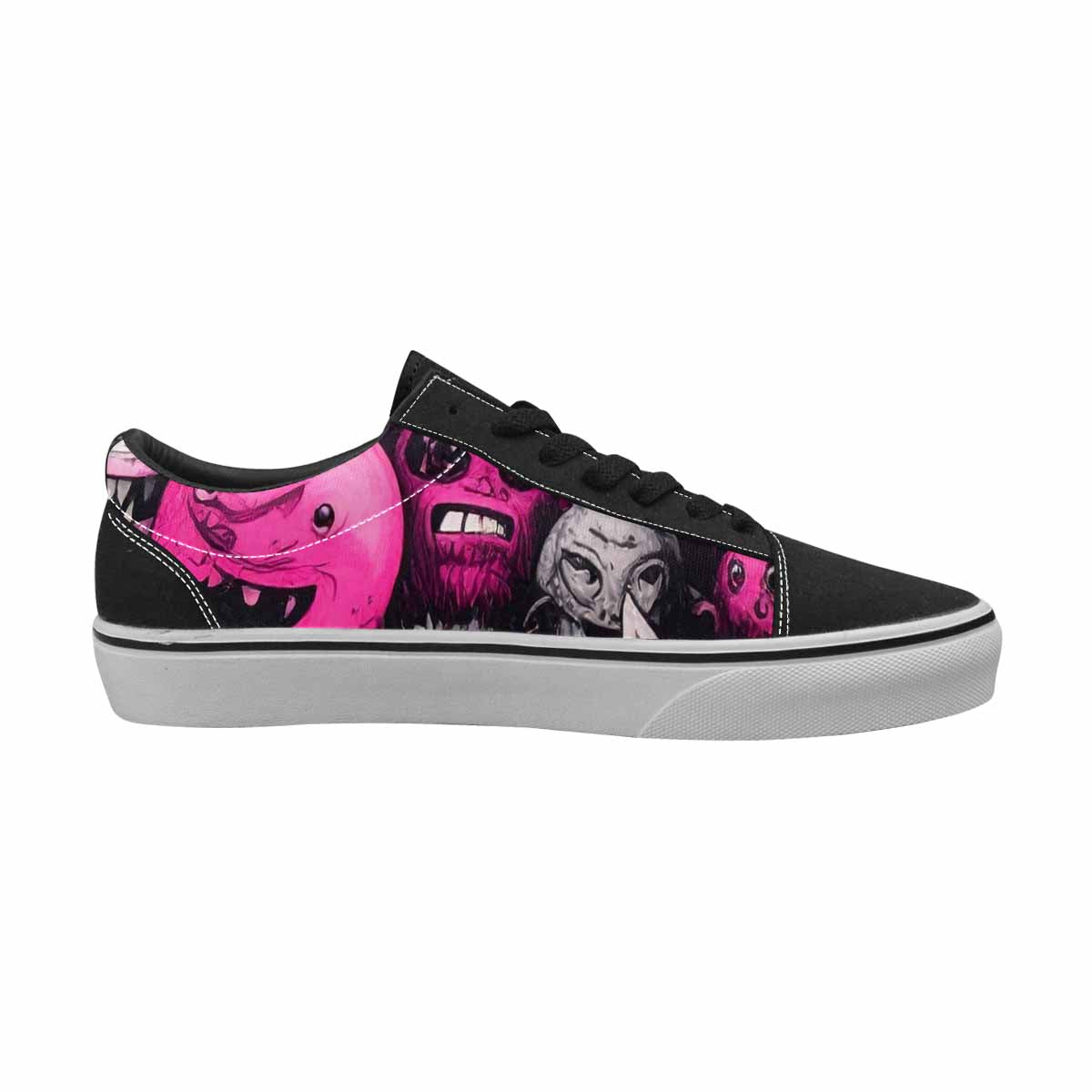 WOMEN'S Monsters (general) Lace-Up Canvas Dreamcore Custom Shoes