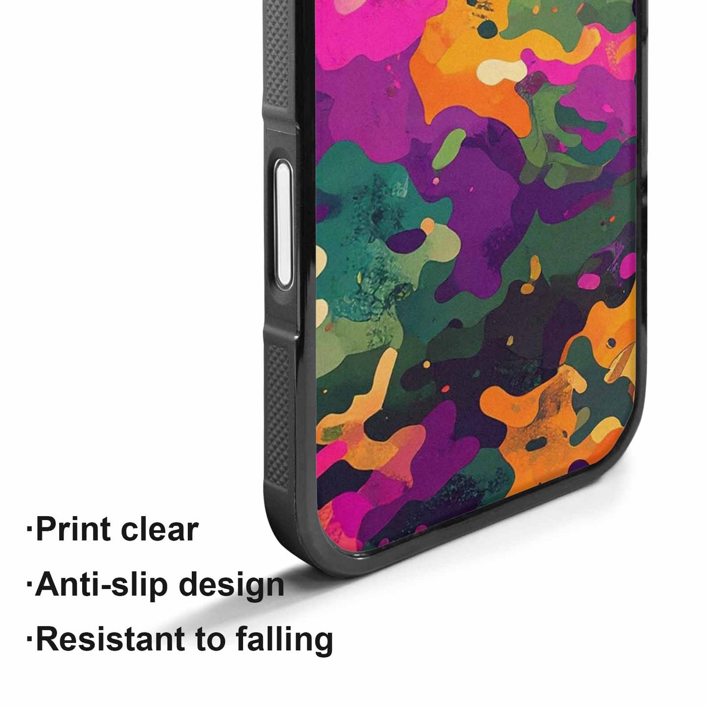 iPhone 17 Case — Small Military Camouflage Blotch Camo, Customized Protective Case