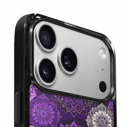 iPhone 17 Pro Case — Small Mandala Pattern Randomly Varying Floral, Personalized Phone Case