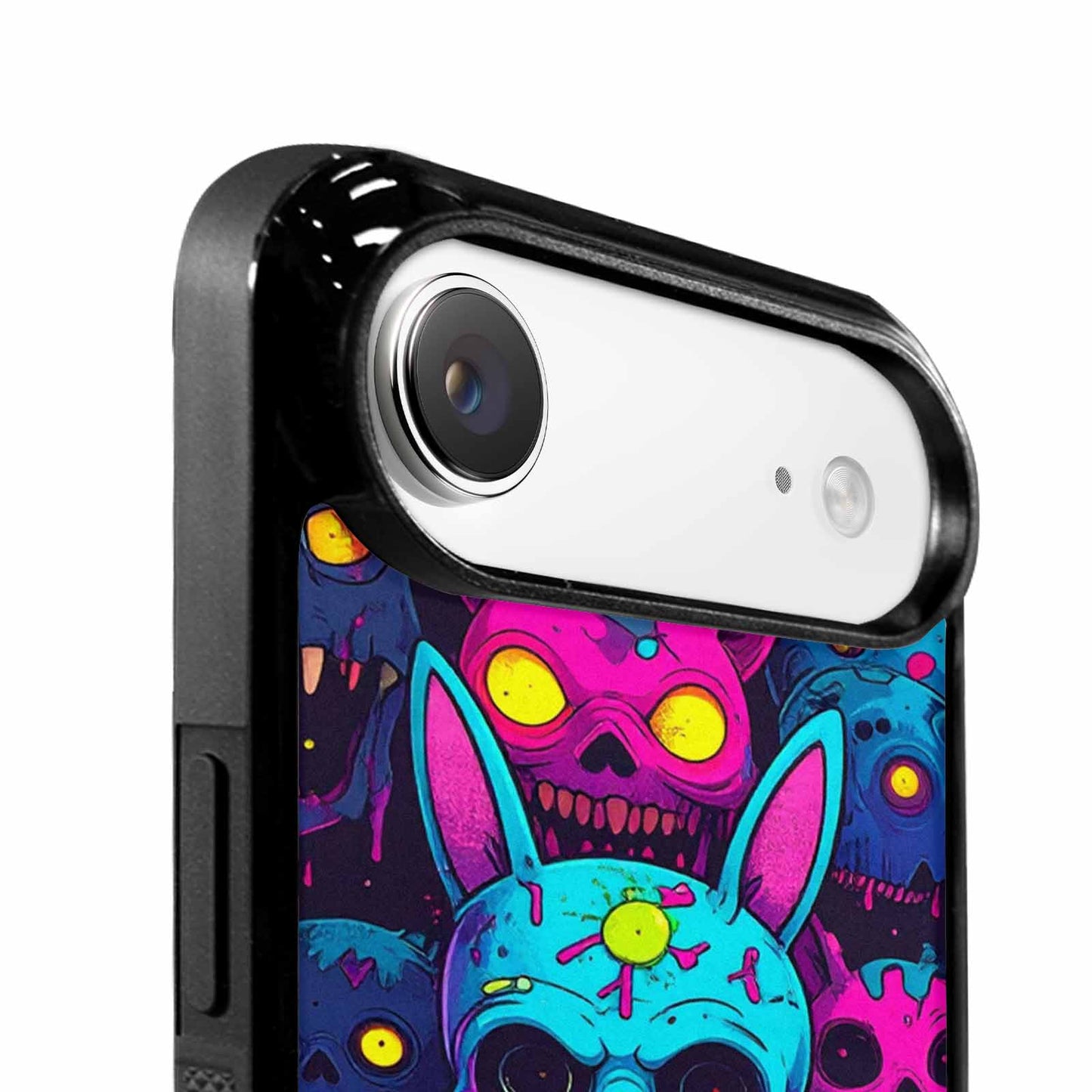 iPhone 17 Air Case — Mixed Toxic Glow Creature Pattern Cartoon, Custom Phone Case