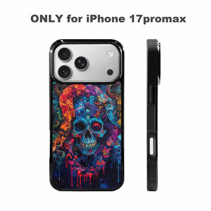 iPhone 17 Pro Max Case — Snakes And Skulls Collage Custom Gothic, Customized Protective Case