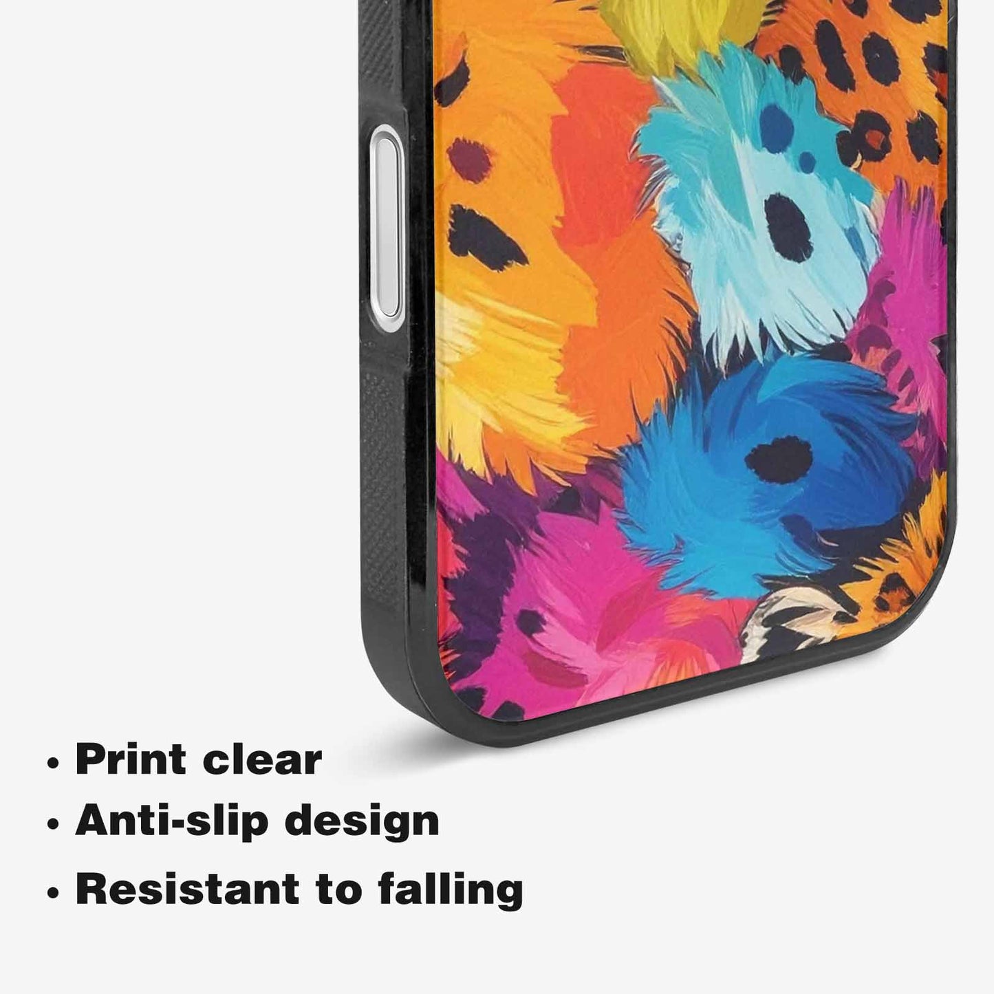 iPhone 16 Plus Case — Full Color Vibrantanimal Print A, Original Design Phone Case