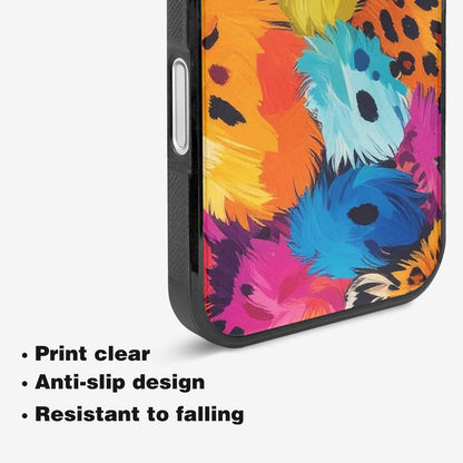 iPhone 16 Plus Case — Full Color Vibrantanimal Print A, Original Design Phone Case