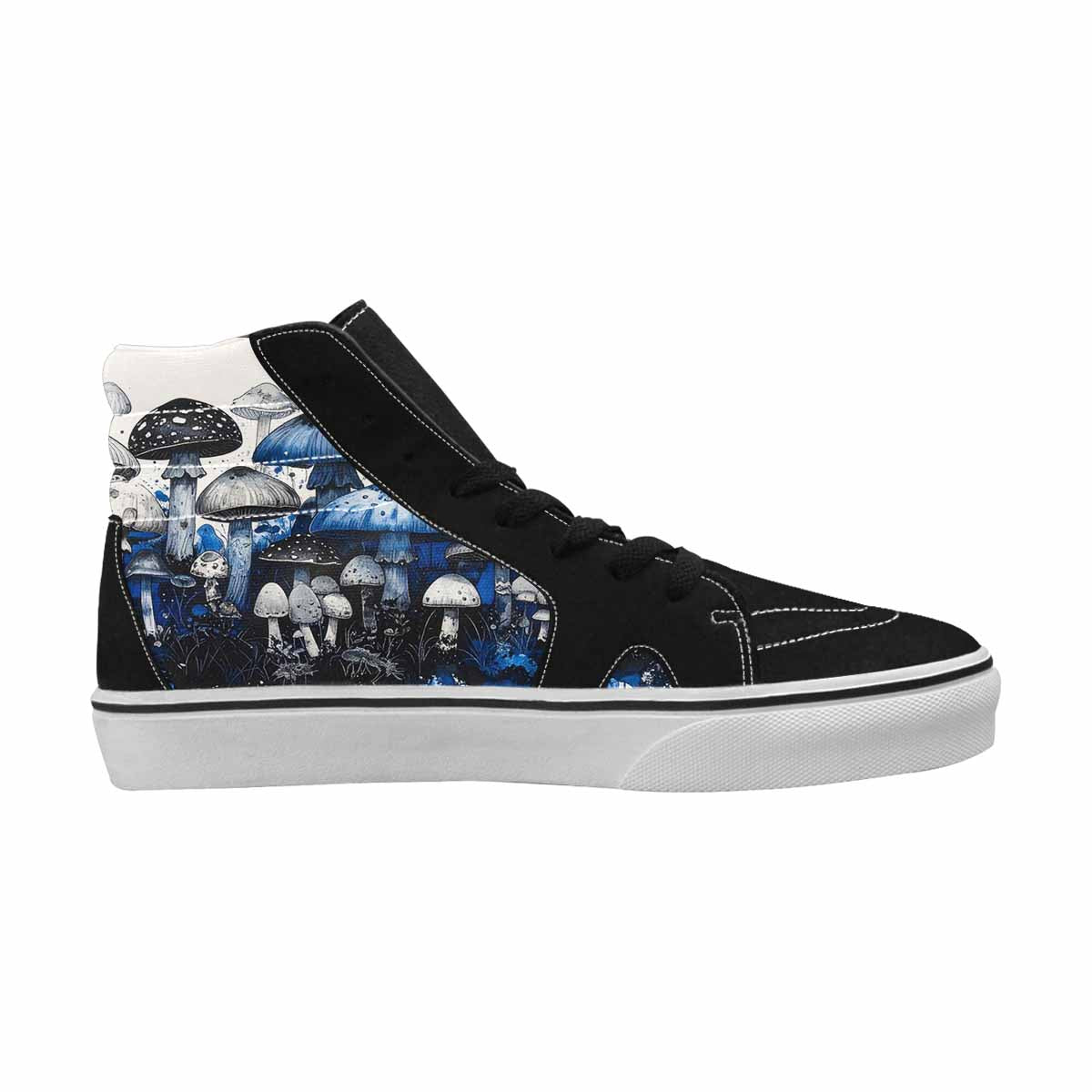 MEN'S Mushrooms (general) High Top Canvas Aesthetic Custom Shoes
