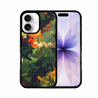 iPhone 17 Case — Small Military Camouflage Blotch Camo, Personalized Phone Case