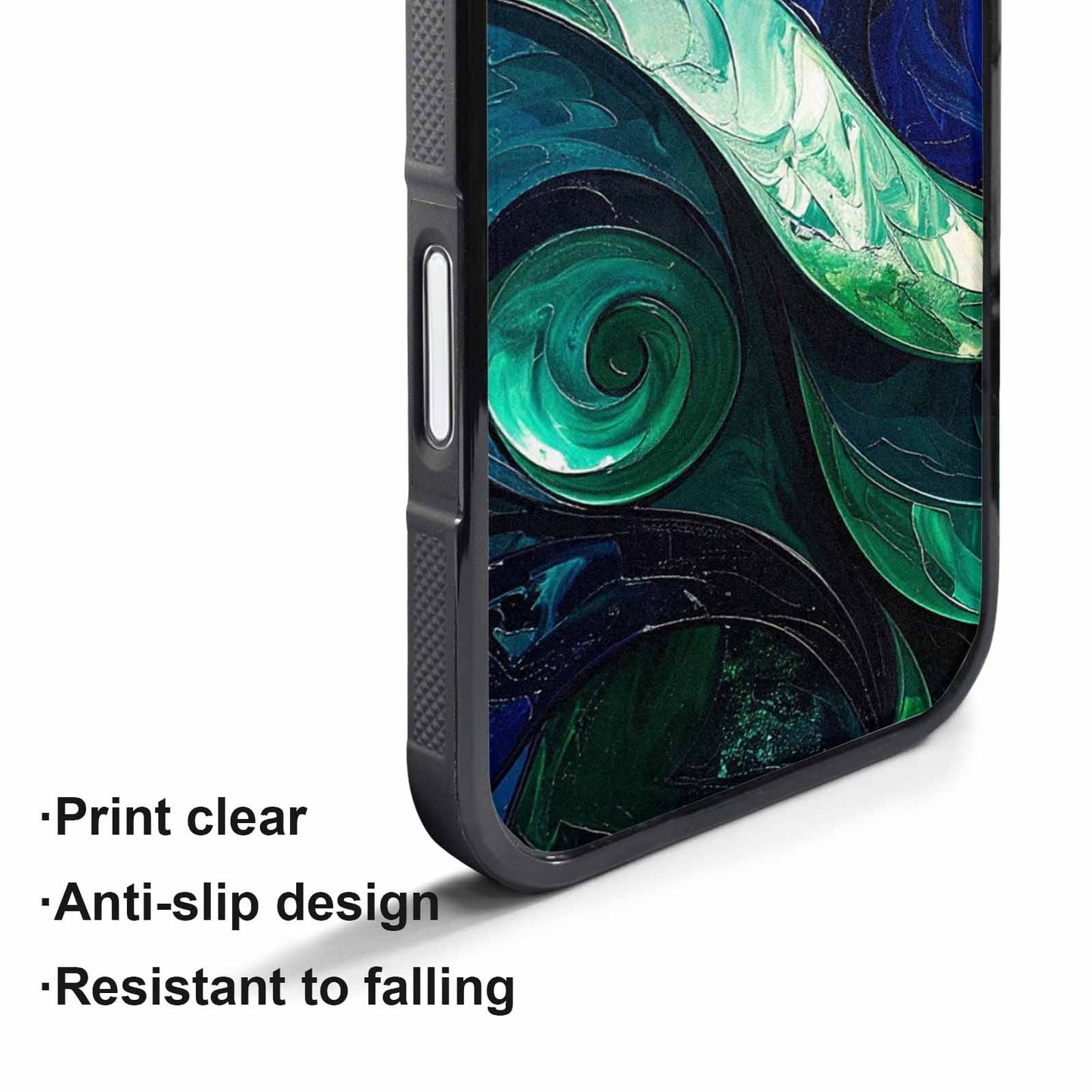 iPhone 17 Air Case — Seamless Tileable Pattern Of Overlapping Tie, Custom Art Phone Cover