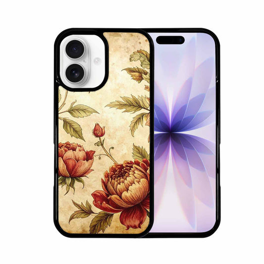 iPhone 17 Case — Vintage Botanical Art Pattern Floral, Custom Designed Case Cover