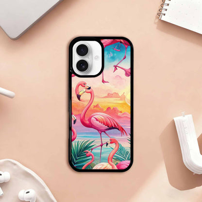 iPhone 17 Case — Flamingo Tropical Flamingo Tropical Original Art, Original Design Phone Case