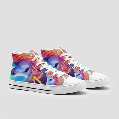 UNISEX Unicorns & Rainbows Custom Sh Custom Sneakers | Freaky Shoes®