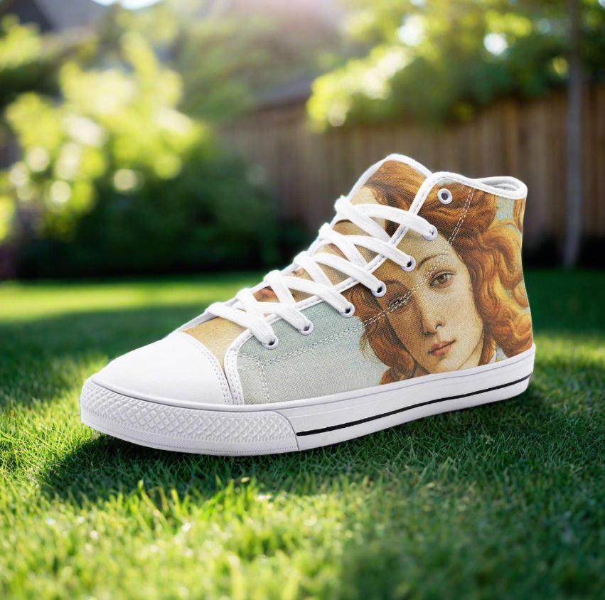 UNISEX Birth of Venus Sandro Bottice Custom Sneakers | Freaky Shoes®