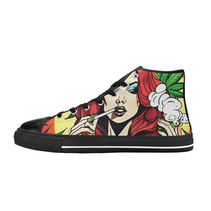 MEN'S Chill 420 Woman Men’S High Top Canvas Y2K Sneakers