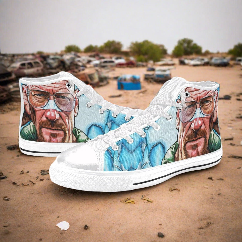 Dragon Neon Electric Vivid WOMEN Bold Art - Freaky Shoes | Custom Art Sneakers