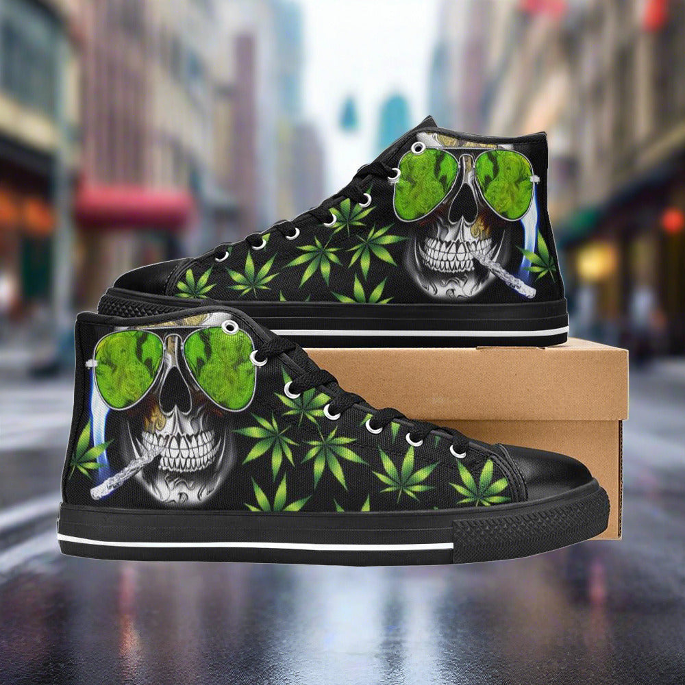Monarch Jewel Rich Vivid MEN Bold Art - Freaky Shoes | Custom Art Sneakers