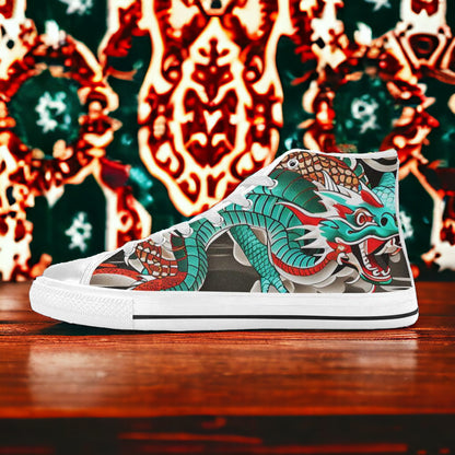 Japanese Dragon Art Women - Freaky Shoes®