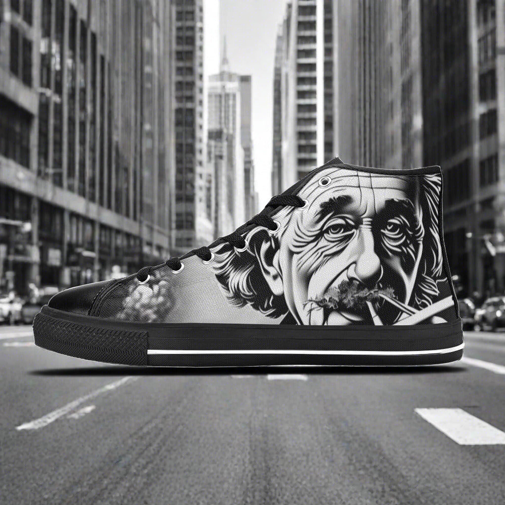 420 Einstein Art Women - Freaky Shoes®