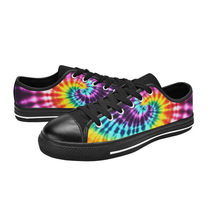MEN'S Cc Tie Dye Art Canvas Dreamcore Custom Sneakers