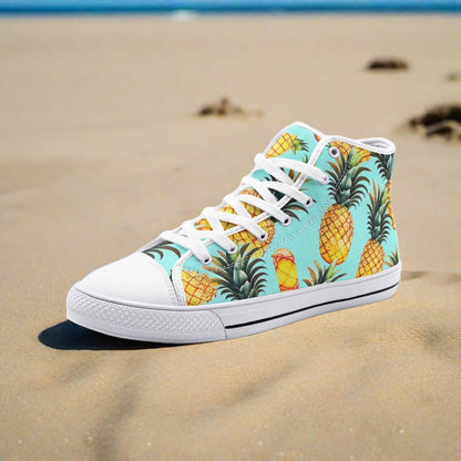 Peacock Pastel Soft Vivid Bold Art - Freaky Shoes | Custom Art Sneakers