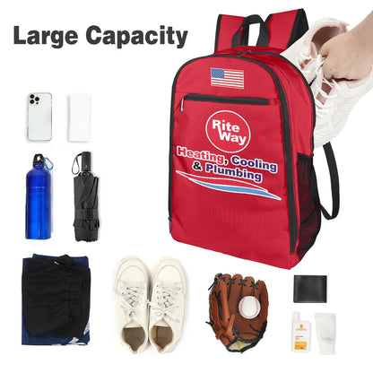 Rite Way All Over Print Leisure Sports Backpack (Model 1741)