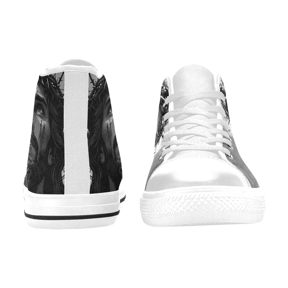 MEN'S Jesus_Ht_05 Men’S High Top Canvas Dreamcore Sneakers