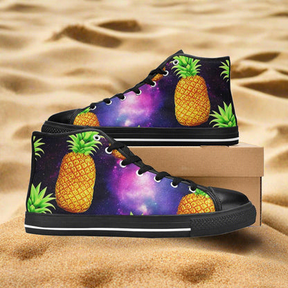 Cherry Blossom Pink Cream Vivid MEN Bold Art - Freaky Shoes | Custom Art Sneakers