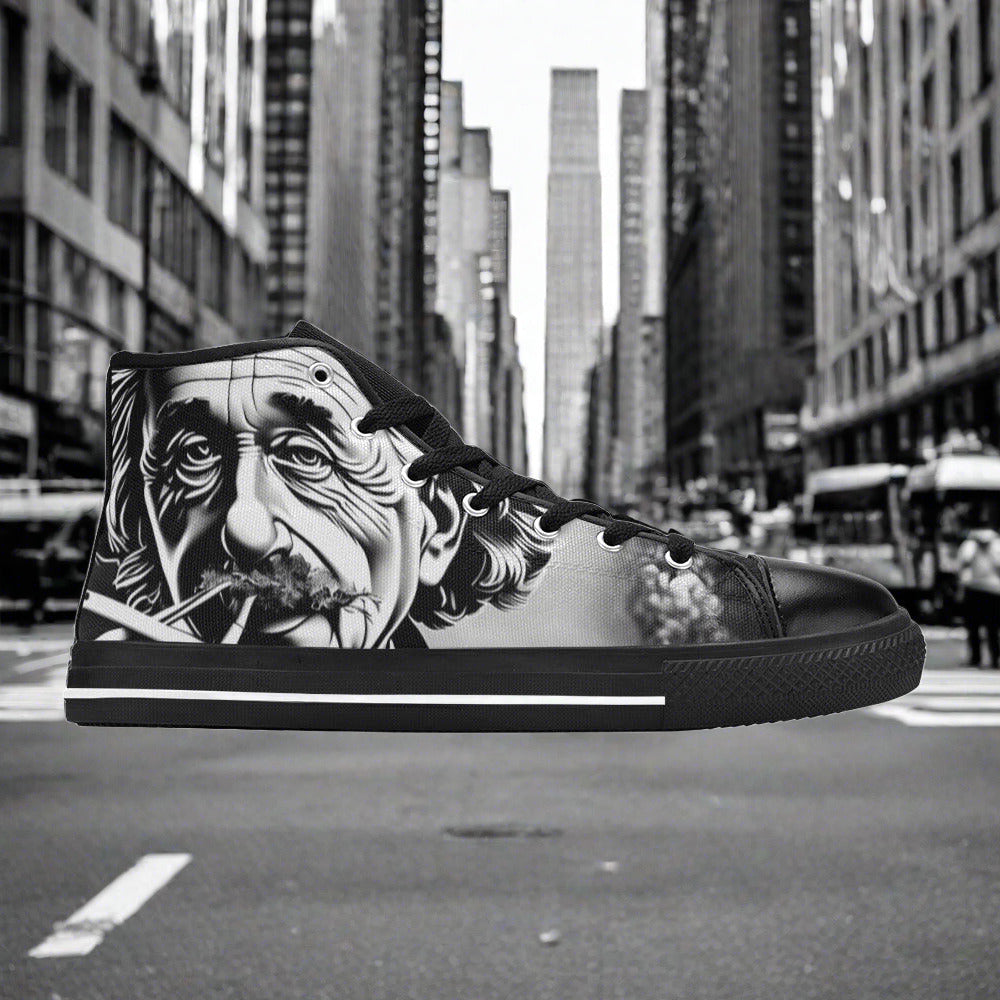 Cyberpunk Jewel Rich Vivid MEN Bold Art - Freaky Shoes | Custom Art Sneakers