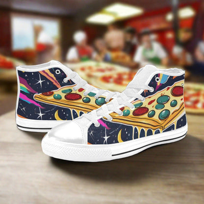 Monarch Teal Gold Custom WOMEN Bold Art - Freaky Shoes | Custom Art Sneakers