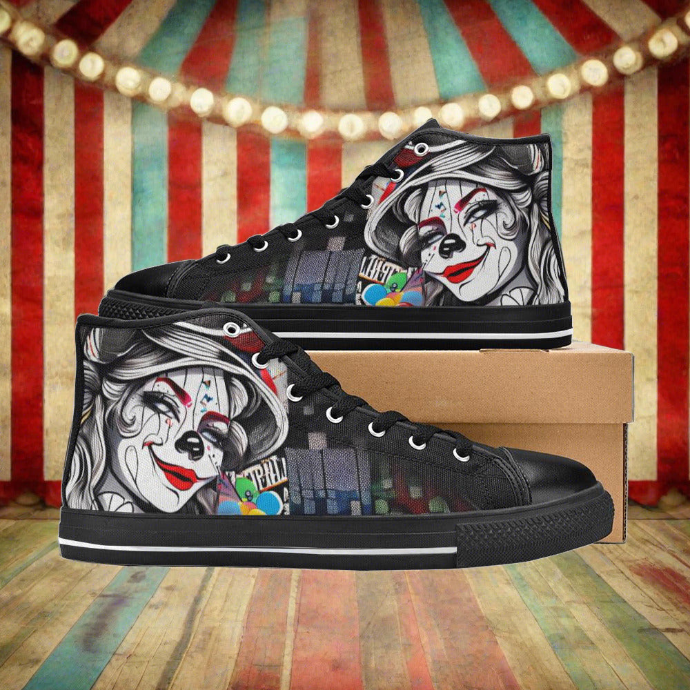 Aztec Pastel Soft Vivid MEN Bold Art - Freaky Shoes | Custom Art Sneakers