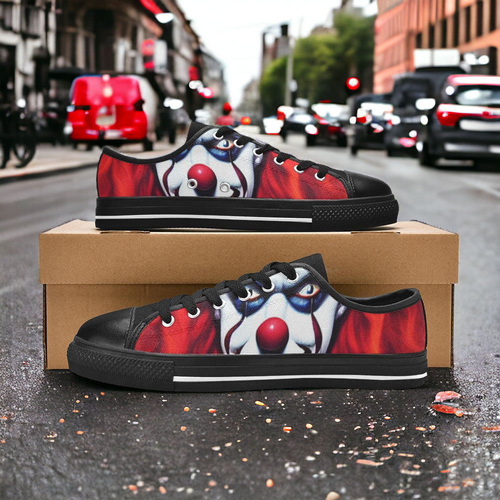 Koi Red Gold Custom MEN Bold Art - Freaky Shoes | Custom Art Sneakers
