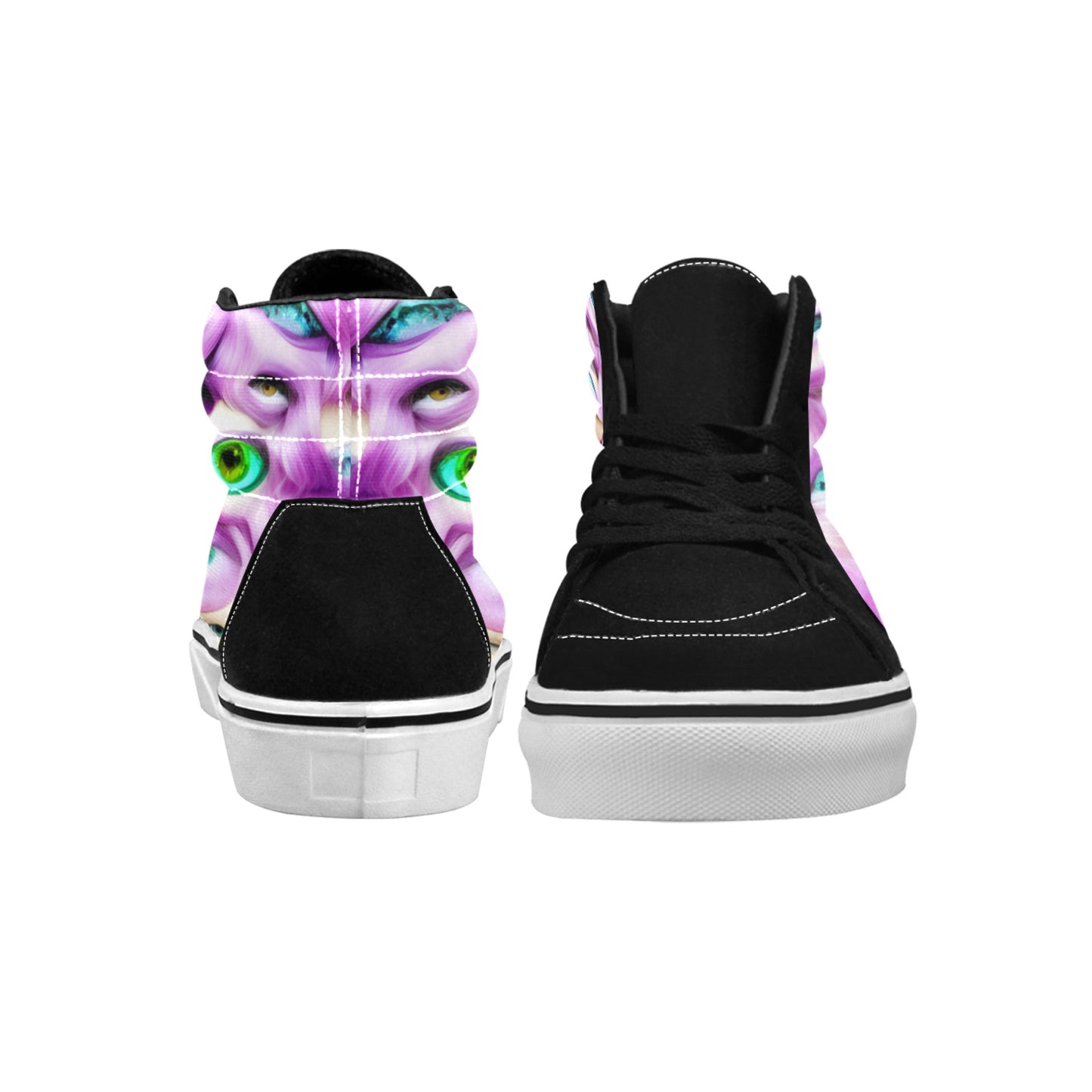 MEN'S Eye See Wall Eyes High Top Skateboarding Dreamcore Sneakers
