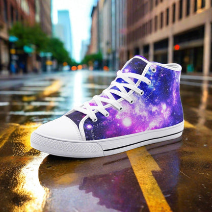 Celtic Dark Cosmic Wearable Bold Art - Freaky Shoes | Custom Art Sneakers