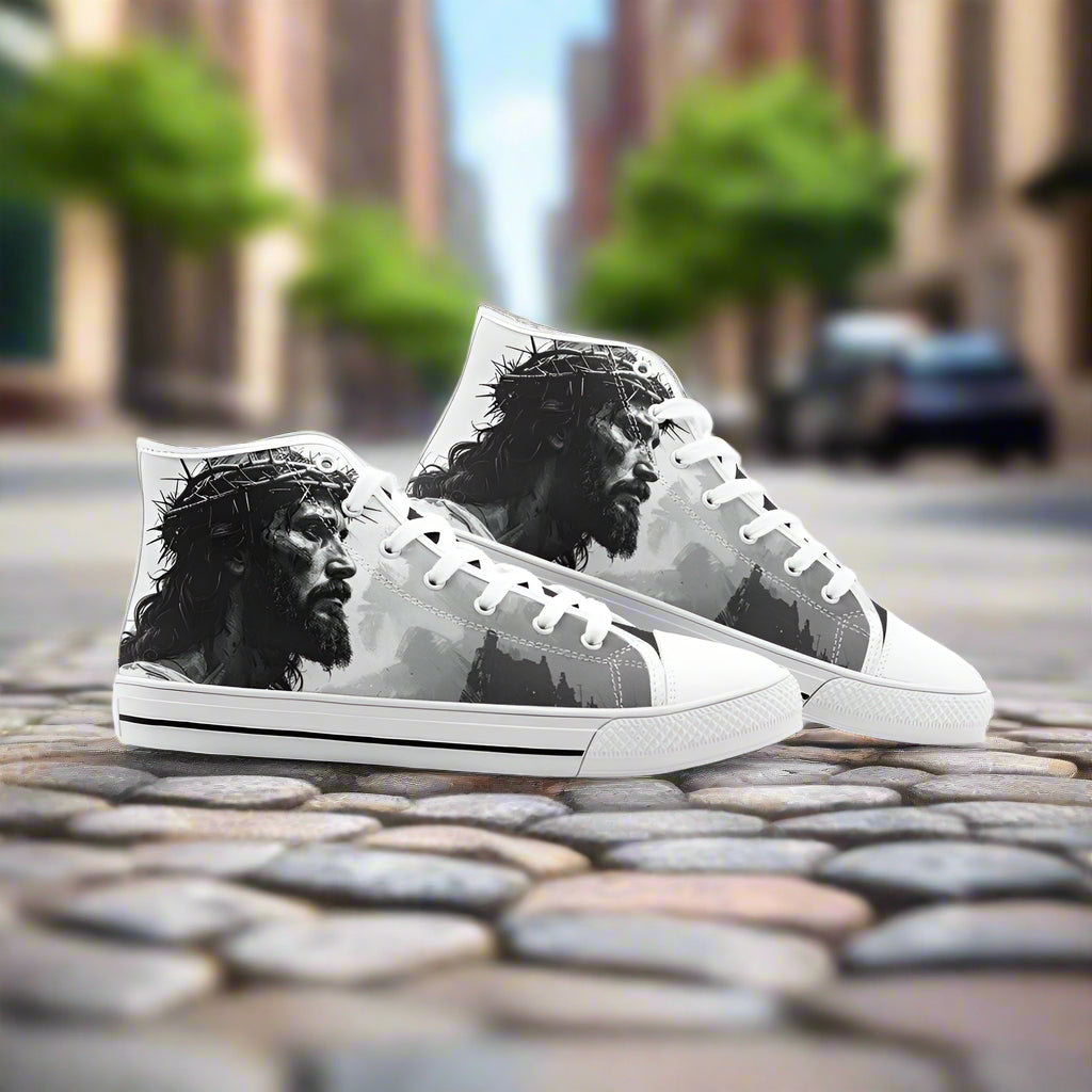 Dragon Magenta Gold Unique UNISEX Bold Art - Freaky Shoes | Custom Art Sneakers