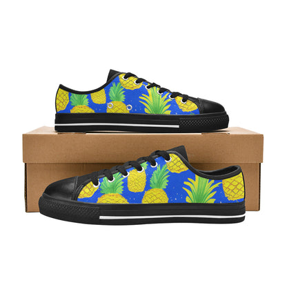 MEN'S More Pineapples 2 Canvas Aesthetic Custom Shoes