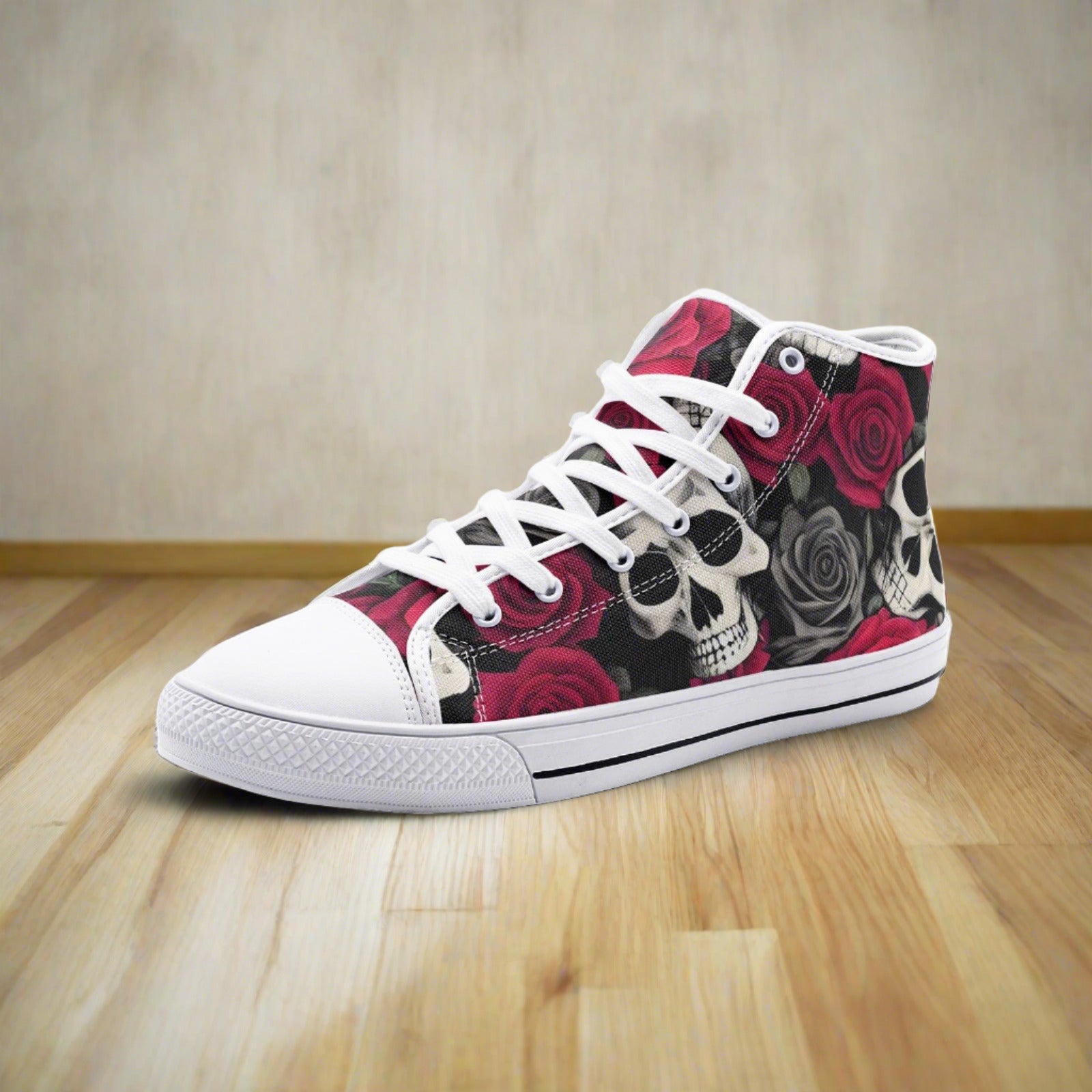 Koi Dark Cosmic Vivid Bold Art - Freaky Shoes | Custom Art Sneakers