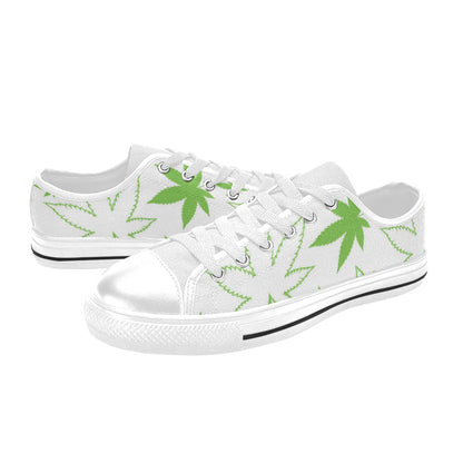 WOMEN'S Cc Weed 420 Art Canvas Dreamcore Custom Sneakers