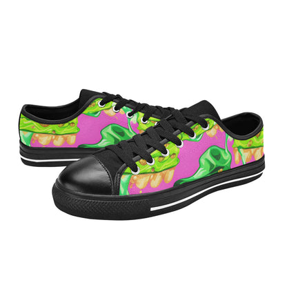 WOMEN'S Cc Ice Cream Art Canvas Dreamcore Custom Shoes