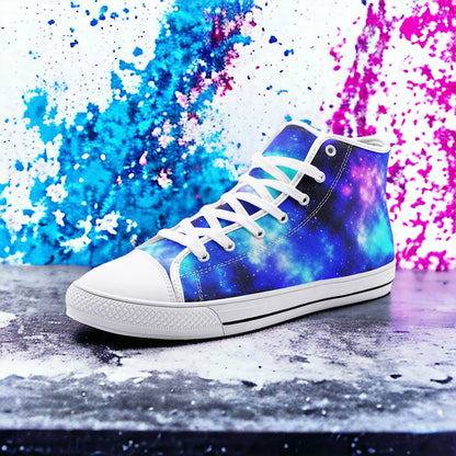 Celtic White Gold Unique Bold Art - Freaky Shoes | Custom Art Sneakers