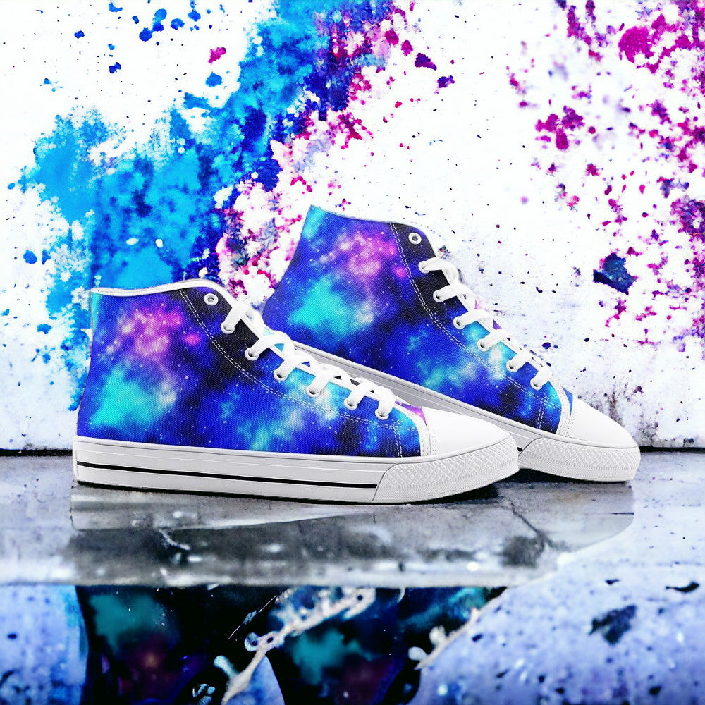 Celtic White Gold Unique Bold Art - Freaky Shoes | Custom Art Sneakers