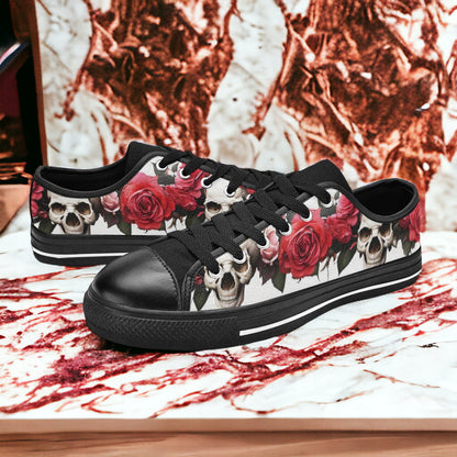 Skulls Roses Deluxe Men - Freaky Shoes®