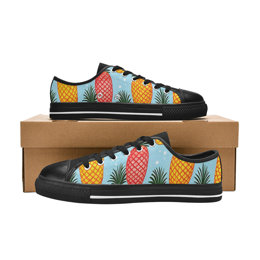 WOMEN'S Pineapples Please 2 Canvas Grunge Shoes
