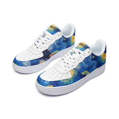 Unisex Low Top Leather Sneakers