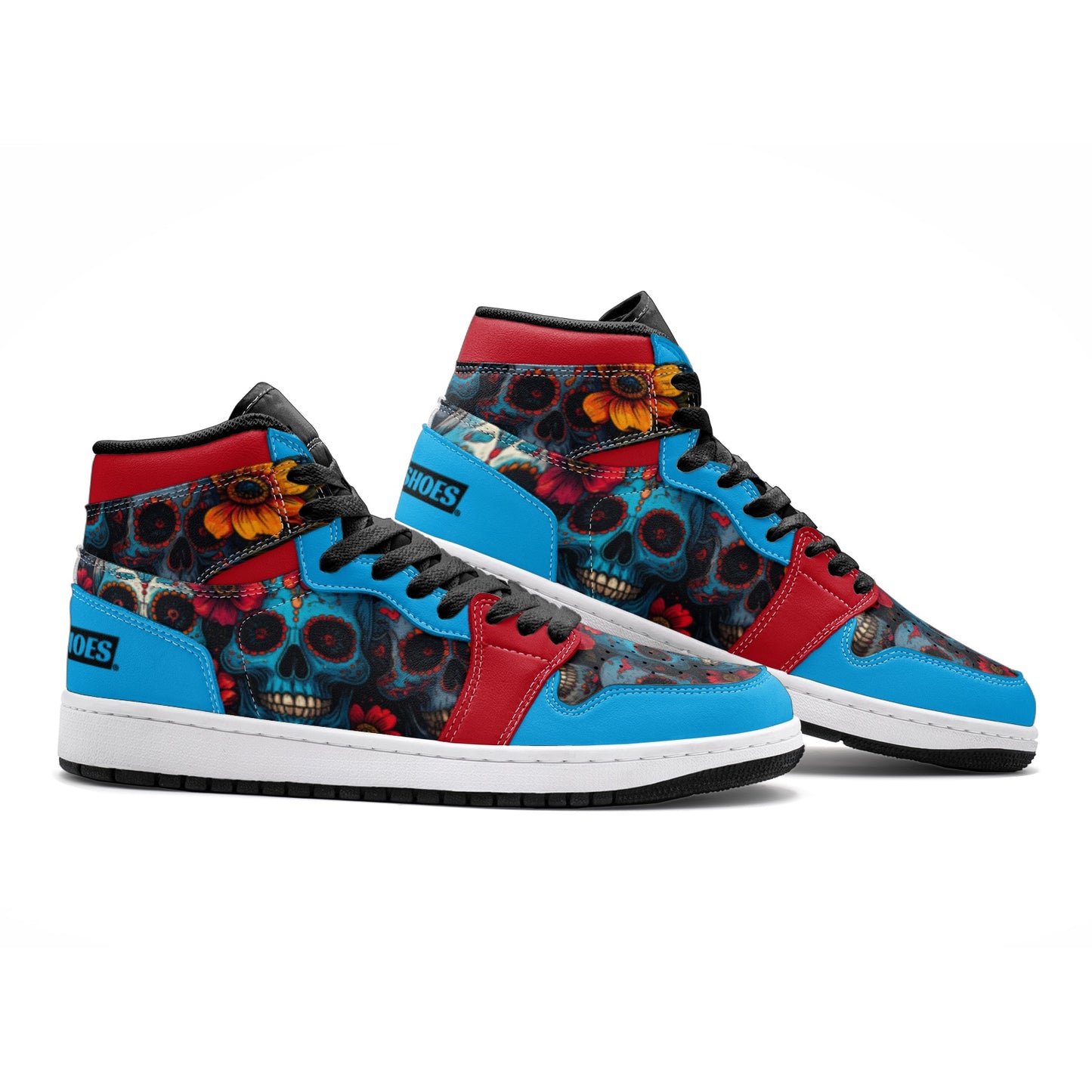Sugar Skulls Day of the Dead Custom Sneakers Unisex Sneaker TR